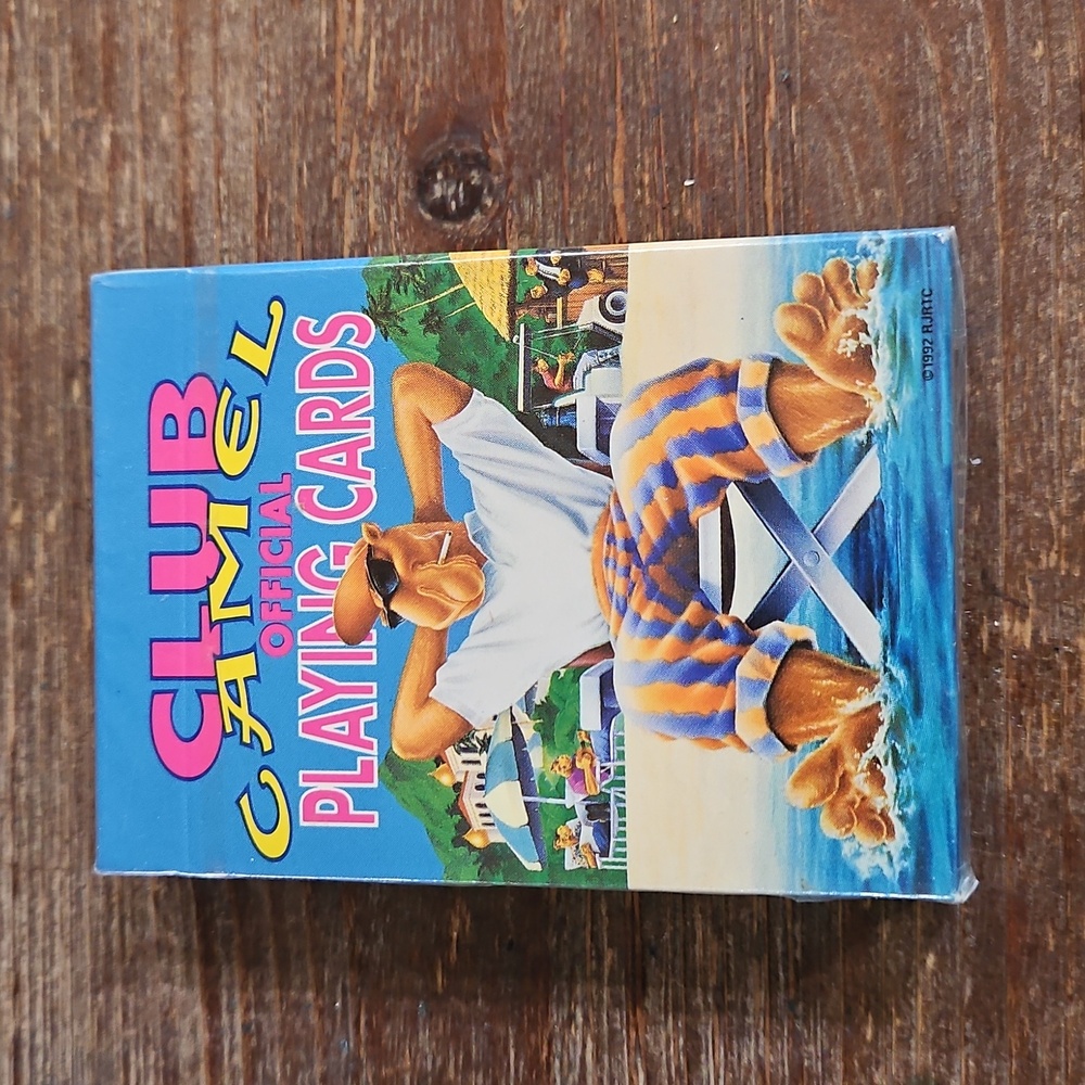 Vintage Nwot CAMEL Playing Cards - Picture 2 of 4